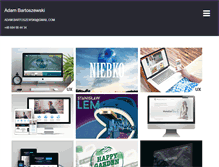 Tablet Screenshot of adambartoszewski.pl